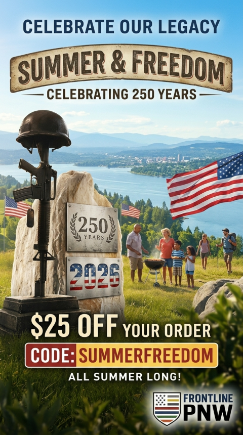 Summer and Freedom — Celebrating 250 Years. $25 OFF your order. Code: SUMMERFREEDOM. All summer long!